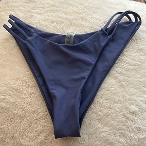 3 for $9 Shein one Piece Bikini bottom Swimsuit Cheeky Triangle beige size S